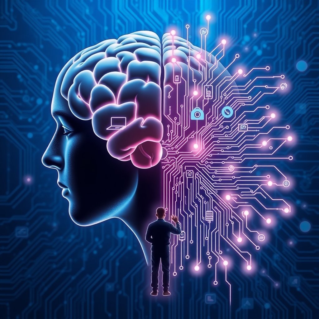 Simulation of human intelligence
